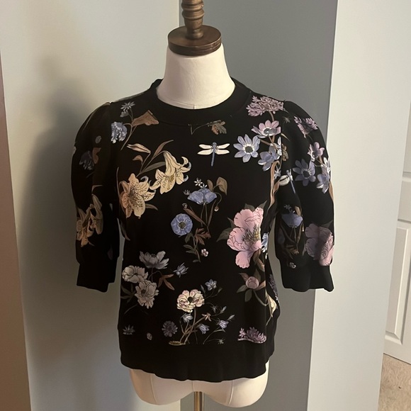 H&M Floral Sweatshirt - Picture 1 of 1